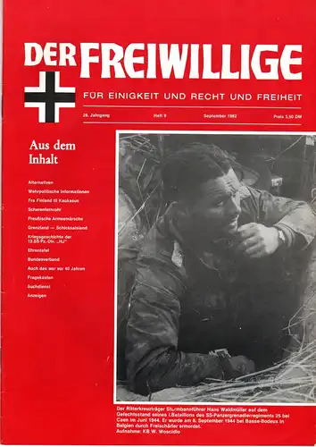 Der Freiwillige Heft 9 1982