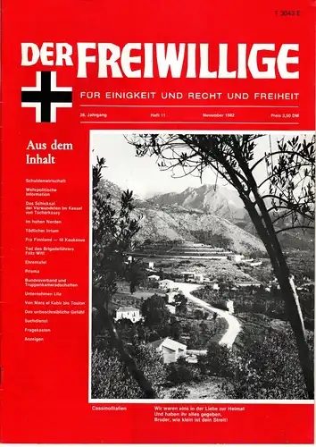 Der Freiwillige Heft 11 1982
