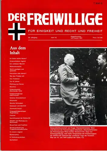 Der Freiwillige Heft 7-8 1984