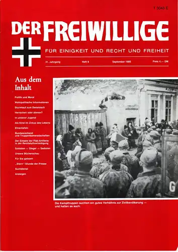 Der Freiwillige Heft 9 1985