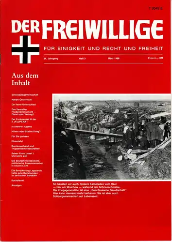 Der Freiwillige Heft 3 1988