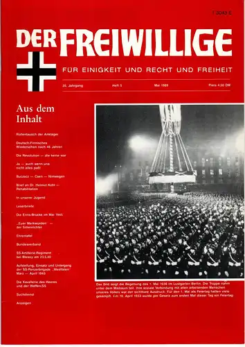 Der Freiwillige Heft 5 1989