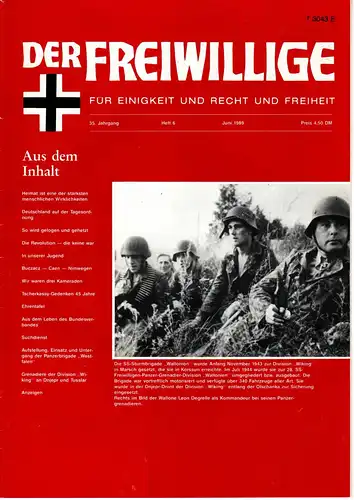 Der Freiwillige Heft 6 1989