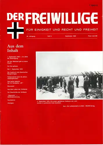 Der Freiwillige Heft 9 1990