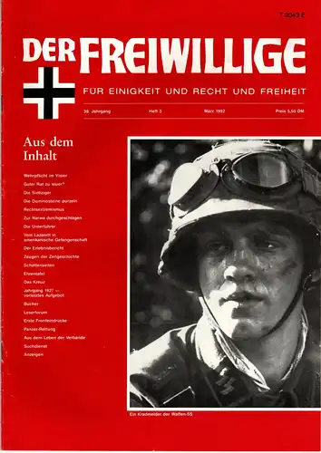 Der Freiwillige Heft 3 1992
