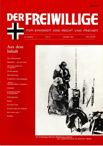 Der Freiwillige Heft 12 1992