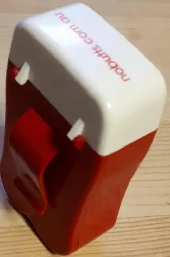 Taschenaschenbecher Plastik "no butts" zum anklippen