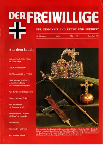 Der Freiwillige Heft 3 1998