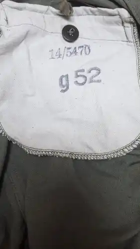 GST DDR Uniformjacke Größe g 52 gebraucht