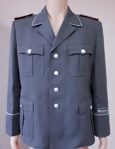 DDR NVA MfS Uniformjacke Oberleutnant Gr. m 52-1