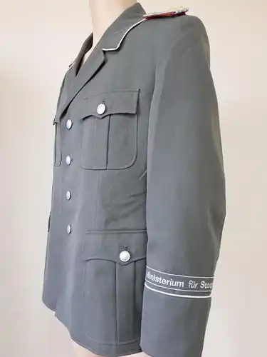 DDR NVA MfS Uniformjacke Oberleutnant Gr. m 52-1