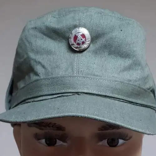 Feldmütze DDR MdI Kampfgruppe Zivilverteidigung Gr. 53
