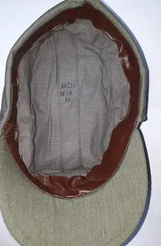 Feldmütze DDR MdI Kampfgruppe Zivilverteidigung Gr. 53