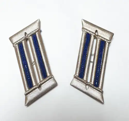 DDR Trapo Transportpolizei Metallauflage Kragenspiegel