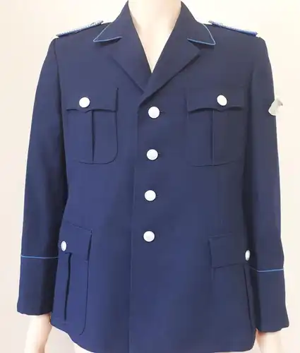 DDR MdI TraPo Transportpolizei Uniformjacke Oberwachtmeister Gr. k 48-1