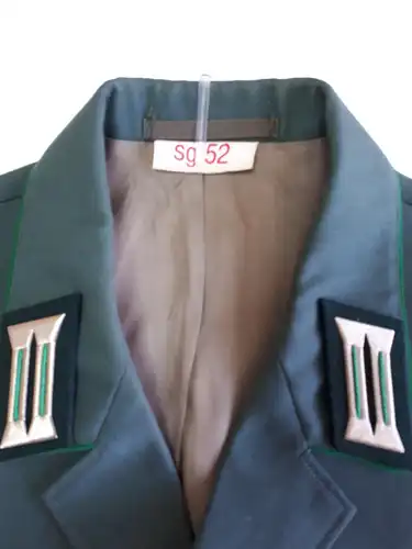 DDR MdI Volkspolizei Uniformjacke Meister der VP Gr. sg 52