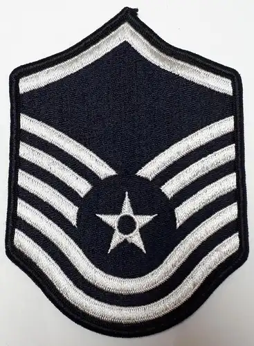 US Air Force Patch Ärmelaufnäher "Master Seargant"