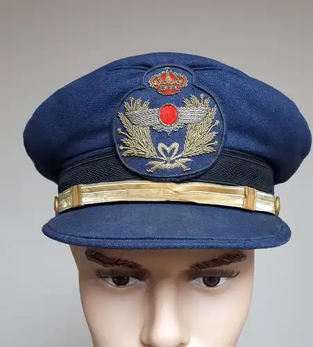 Sehr seltene spanische Schirmmütze Offizier Francozeit