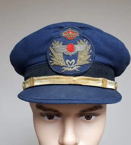 Seltene spanische Schirmmütze Offizier Francozeit