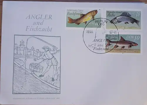 DDR FDC MiNr. 3096/3098/3199