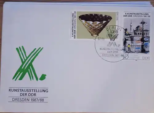 DDR FDC MiNr. 3124/3127