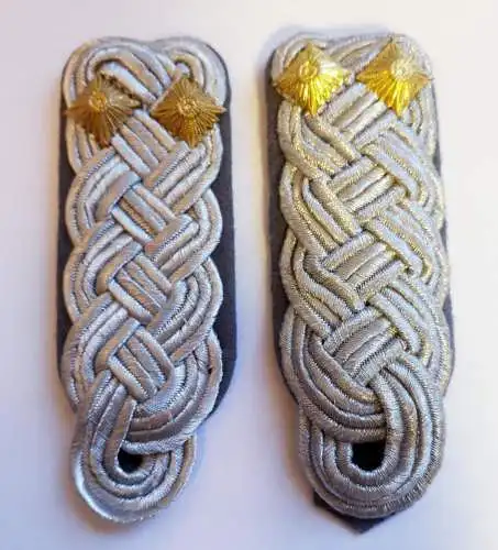 DDR NVA Schulterklappen Luftverteidigung Oberstleutnant