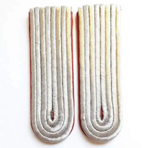 DDR NVA Schulterklappen Artillerie Offizier blanko