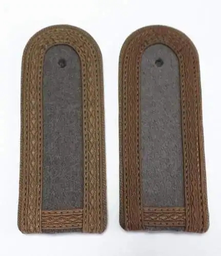  NVA Schulterstücke Unterfeldwebel Felddienst