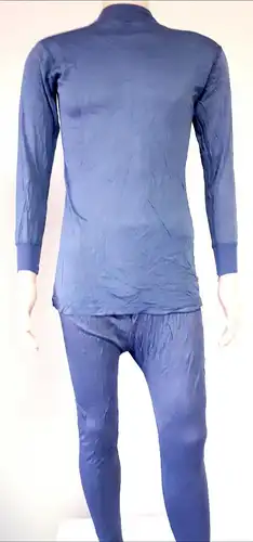 NVA Pilotenunterwäsche Hose lang graublau Größe 5  gebraucht