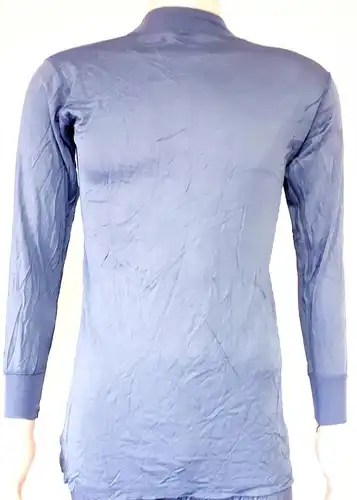 NVA Pilotenunterwäsche Hemd langarm graublau Größe 5 gebraucht