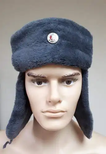  DDR NVA Wintermütze Größe 55