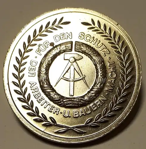 Medaille DDR Kampfposition 80