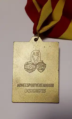 Medaille ASV Armeesportvereinigung Vorwärts