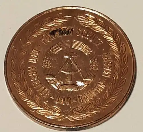 DDR Medaille ASV Vorwärts Meisterschaften Landstreitkräfte in Bronze