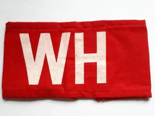 DDR NVA Armbinde WH Wachhabender