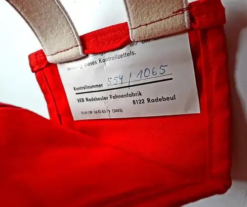 NVA Armbinde DdL Diensthabender des Lehrstuhls