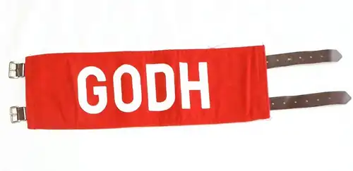 NVA Armbinde GODH Gehilfe des Operativ Diensthabenden