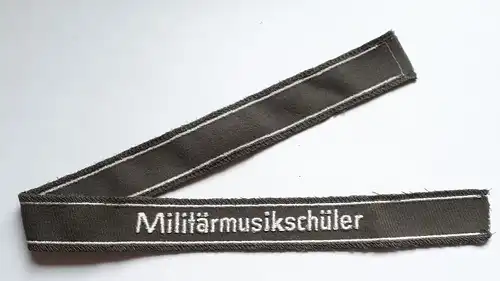 NVA Ärmelband Militärmusikschüler