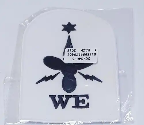 Armabzeichen Patch British Royal Navy "WE Weapons Engineer"