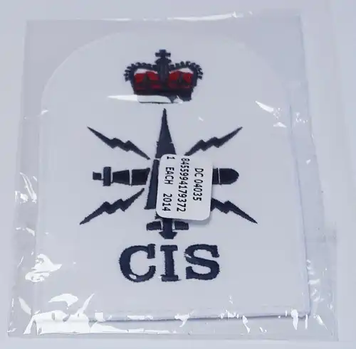 Armabzeichen Patch British Royal Navy "CIS Pretty Officer"