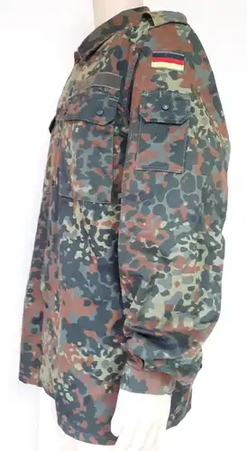 Bundeswehr Feldbluse flecktarn Größe 5 gebraucht-sehr gut