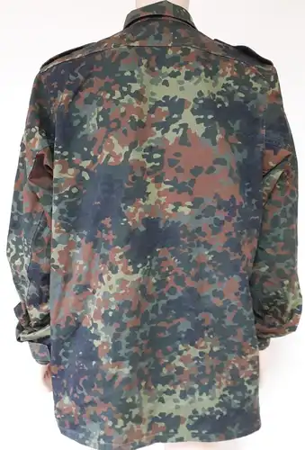 Bundeswehr Feldbluse flecktarn Größe 5 gebraucht-sehr gut