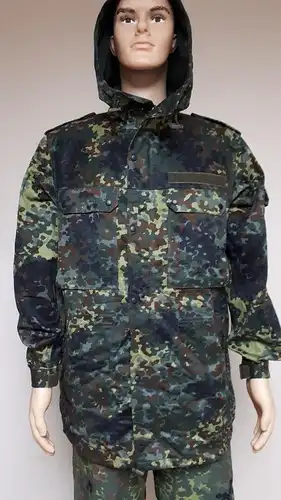 Bundeswehr Feldjacke Parka flecktarn Größe 8 gebraucht