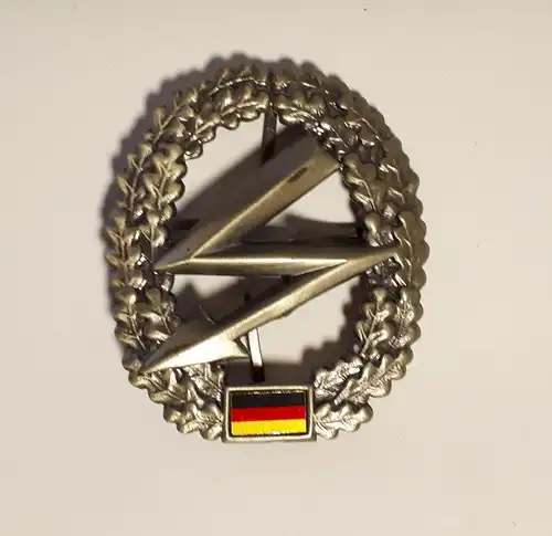Bundeswehr Barettabzeichen Metallausführung Fernmeldetruppe