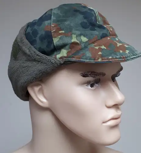 Bundeswehr Wintermütze flecktarn Größe: 55