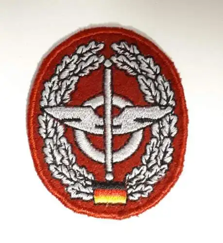 Bundeswehr Barettabzeichen Nachschub gestickt