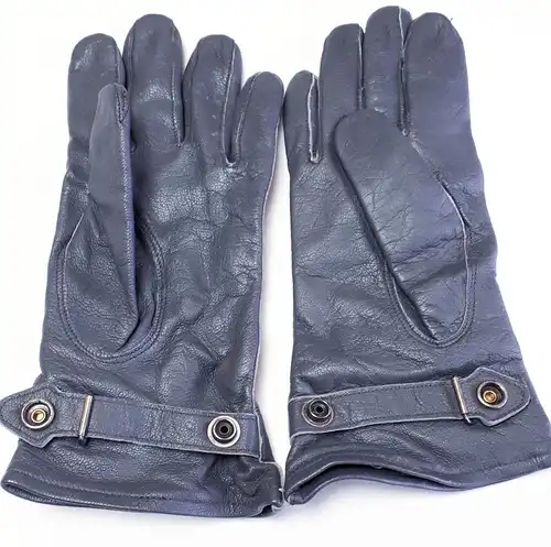 Bundeswehr Lederhandschuhe grau Gr. 8 1/4