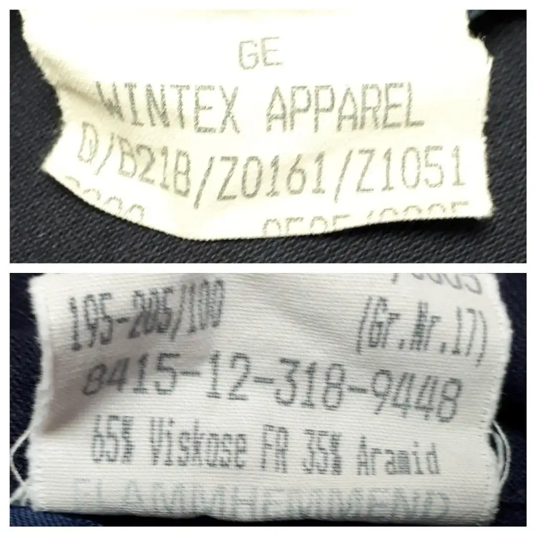 Bundesmarine Bordjacke dunkelblau Größe: 7