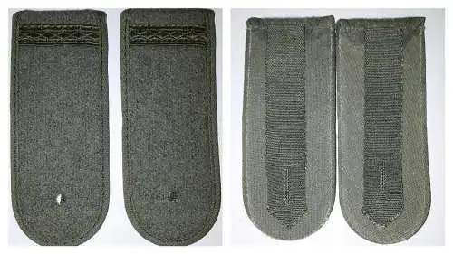NVA Schulterstücke Felddienst Gefreiter oliv