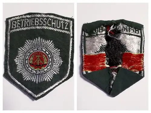 DDR VoPo Volkspolizei Ärmelaufnäher Betriebsschutz